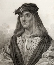 James IV, König von Schottland, graviert von Geremia, Illustration aus 